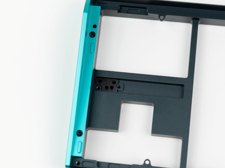 RGB daughterboard with Poron insulator installed